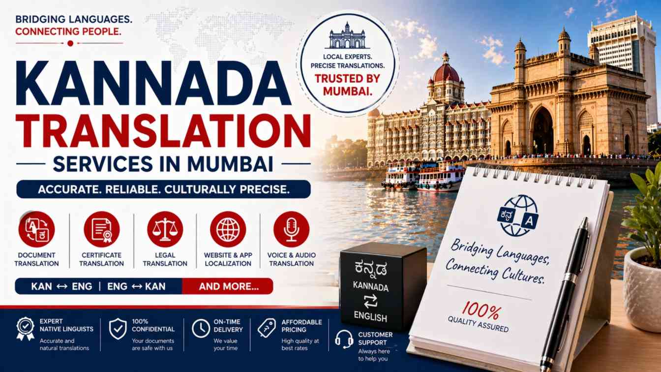 Kannada Translation Services in Mumbai – From Documents to Localization